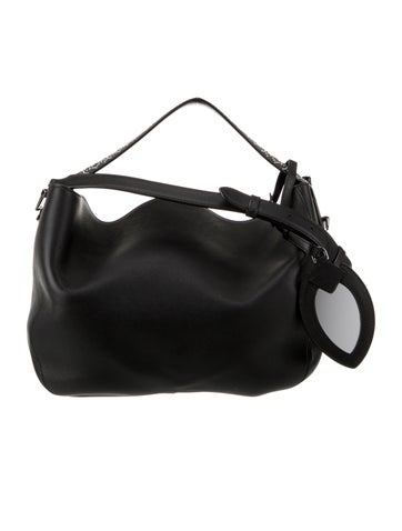 Leather Top Handle Bag Medium