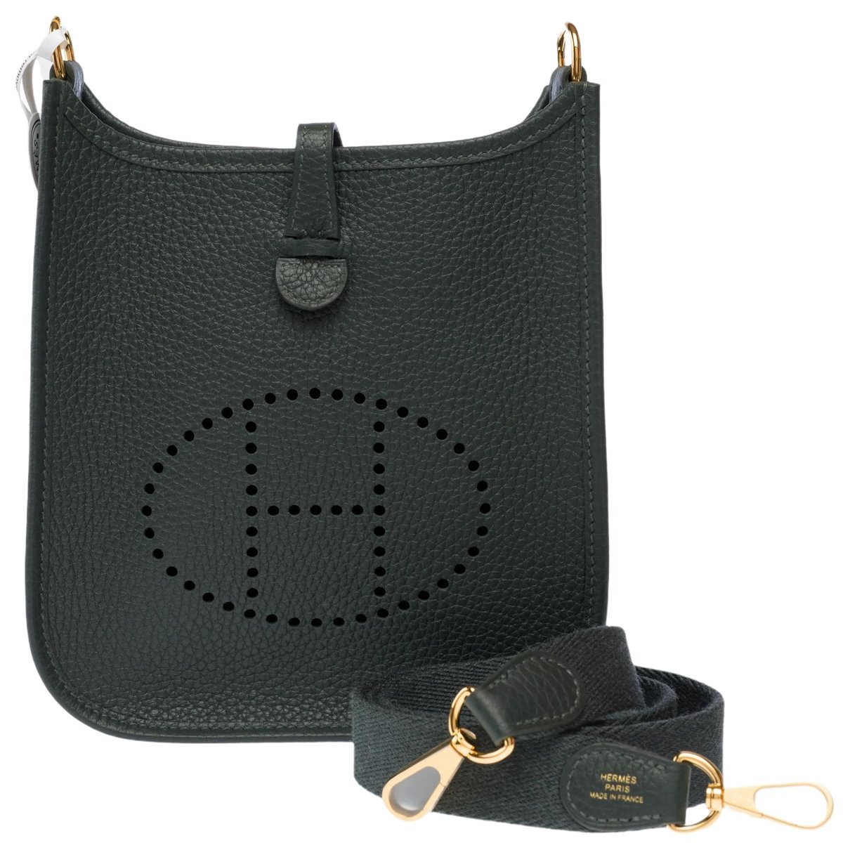 Mini Evelyne leather crossbody bag