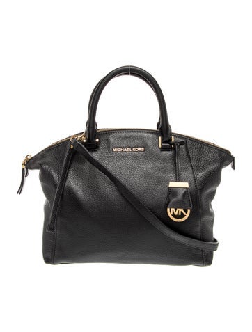 Leather Top Handle Bag