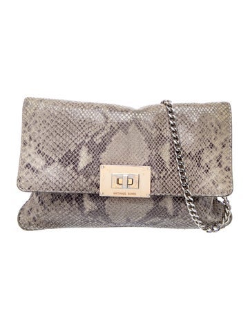 Embossed Leather Shoulder Bag