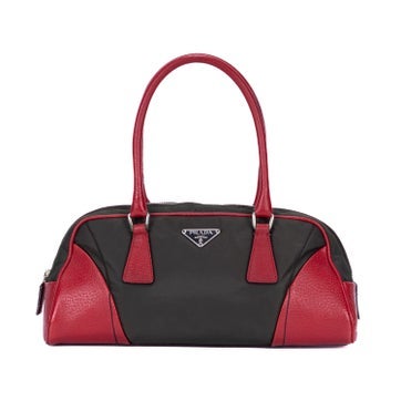 Canvas Vintage Bowler Tote