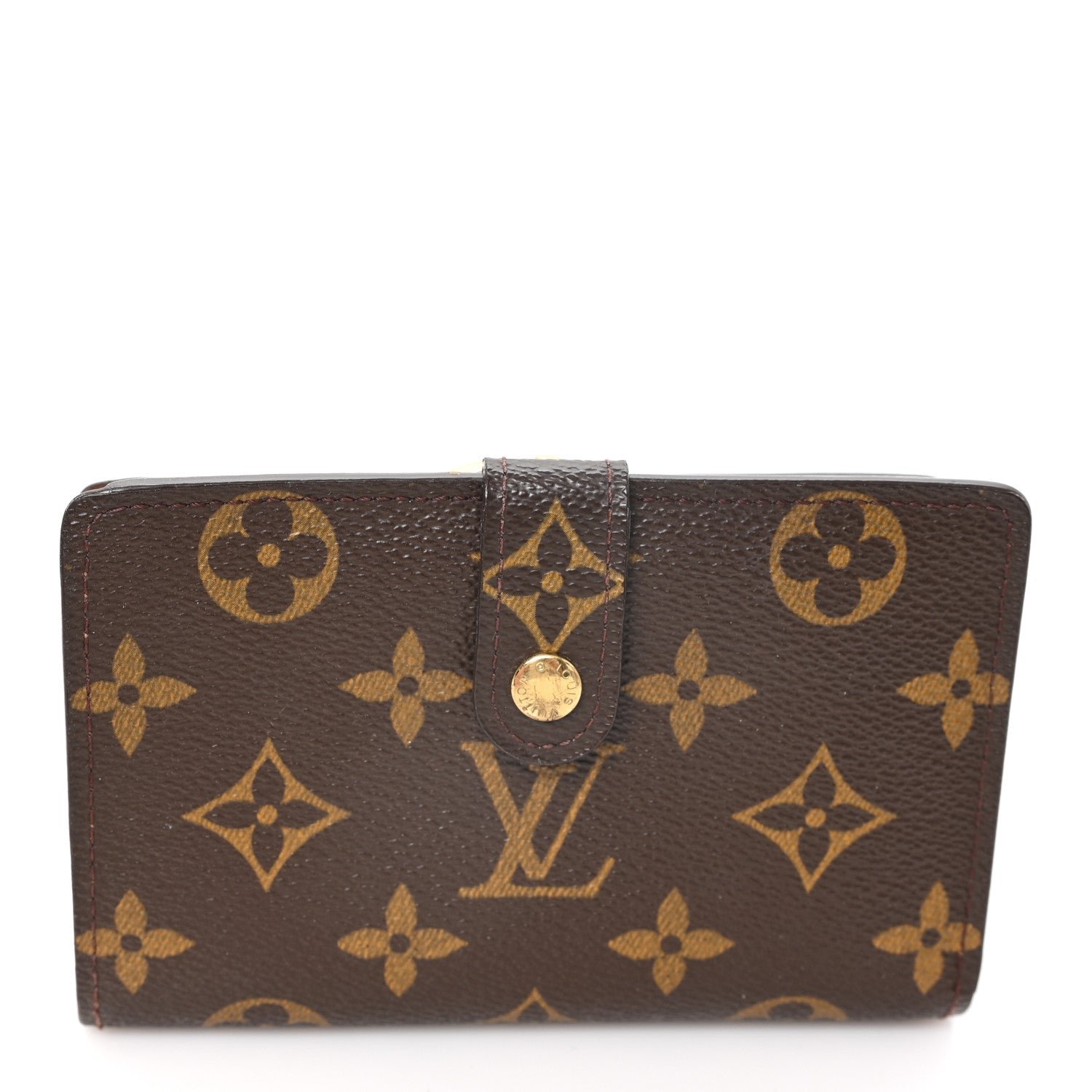 Louis Vuitton Monogram Compact Zippe Zipped Wallet