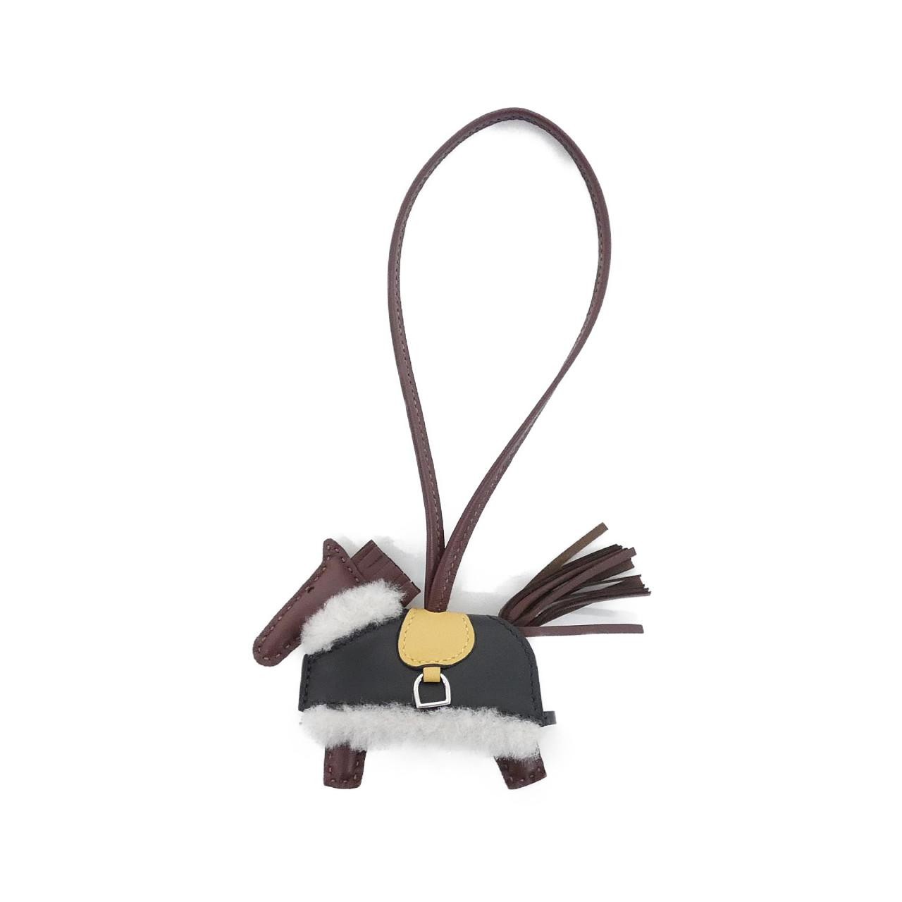 [Unused] Hermès Rodeo Robeo Plushe Bag Charm PM 087387CK