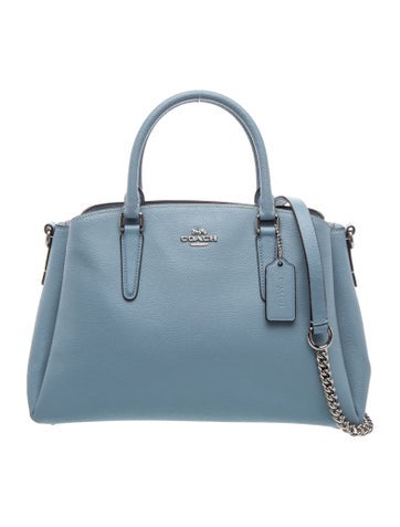 Leather Top Handle Bag
