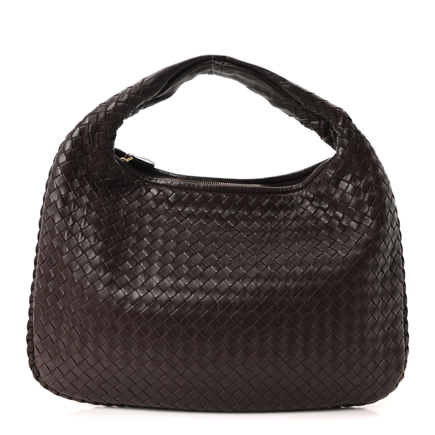 Bottega Veneta Nappa Intrecciato Medium Veneta Hobo Ebano