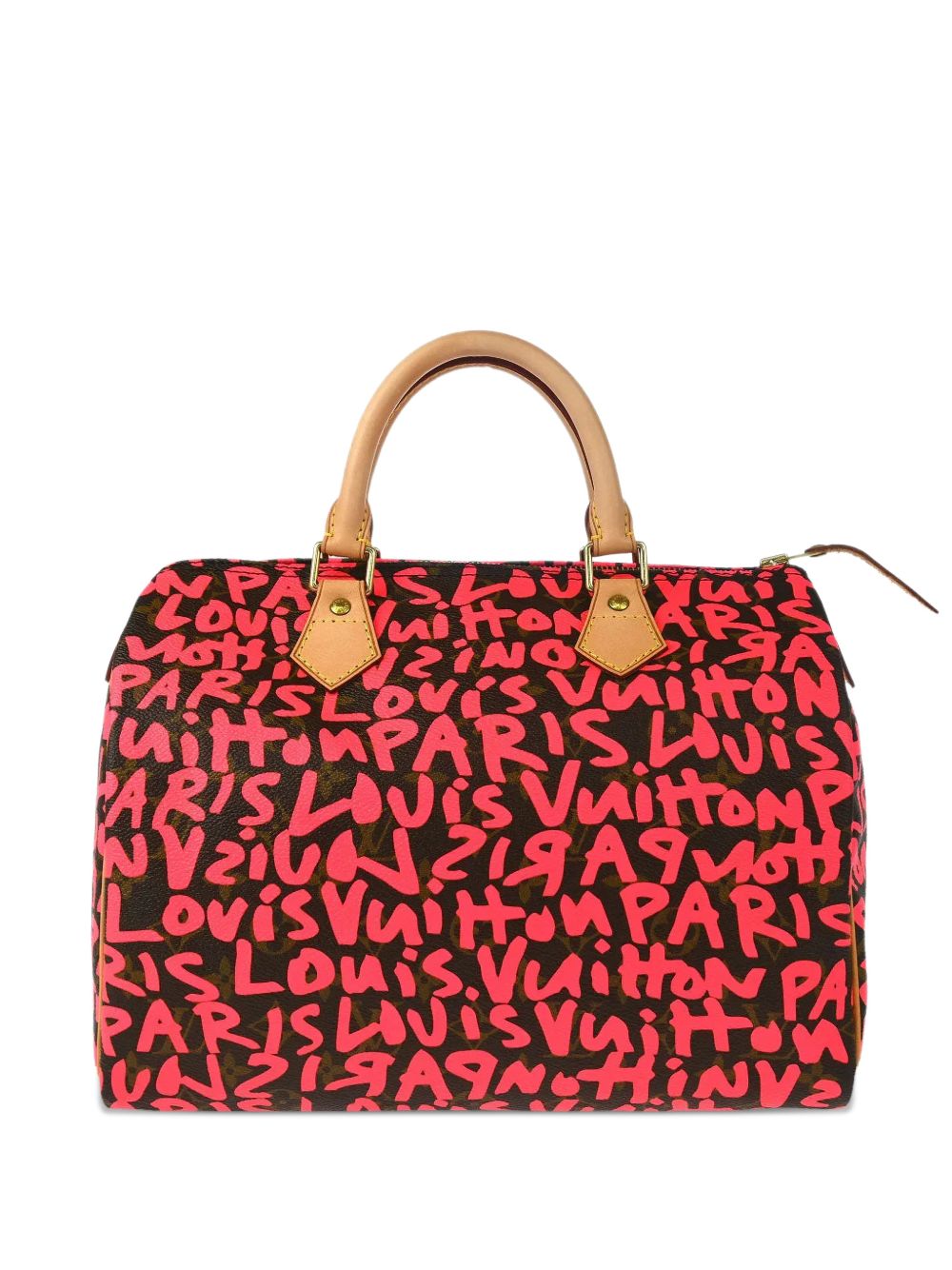 x Stephen Sprouse 2008  Speedy 30 Monogram Graffiti handbag