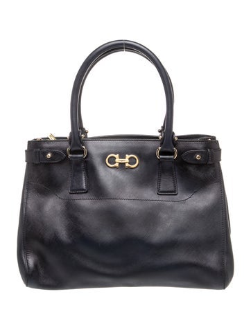Gancini Top Handle Bag