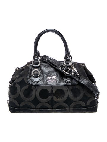 Coach Canvas Top Handle Bag