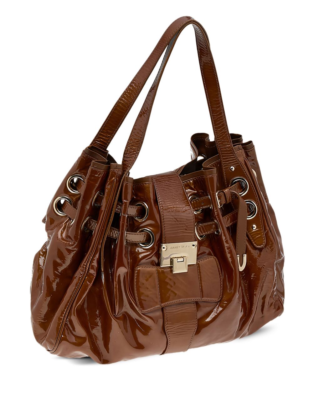 Riki leather shoulder bag