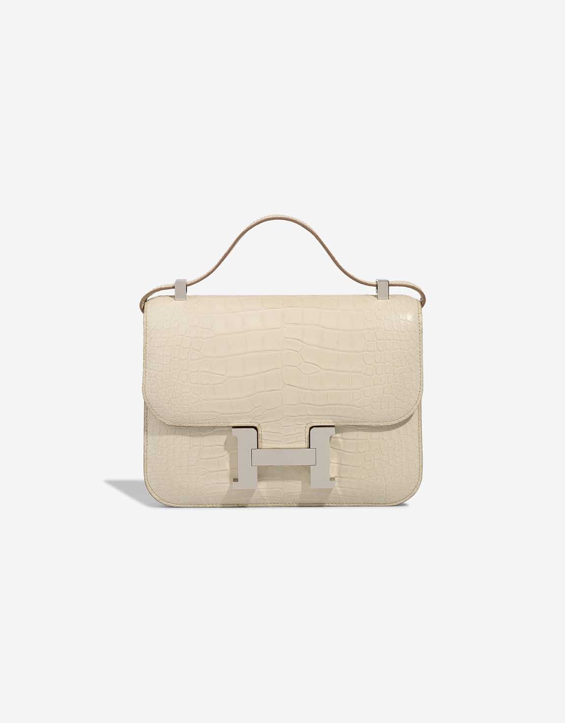 Hermes 
		Constance 24 Alligator Béton    