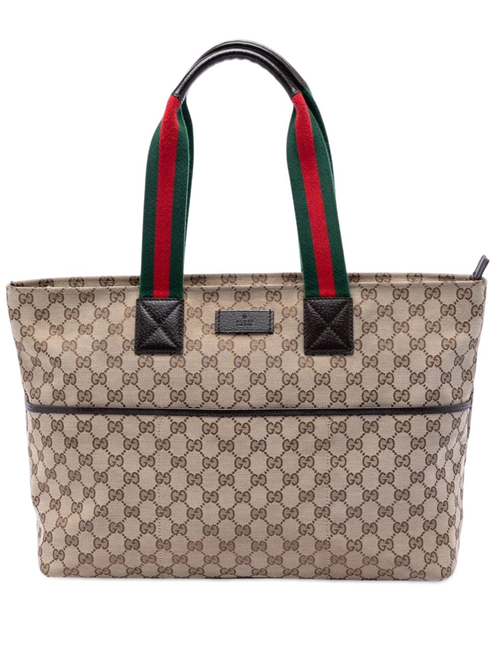 2016-2026 GG Canvas Web tote bag