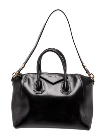 Leather Top Handle Bag