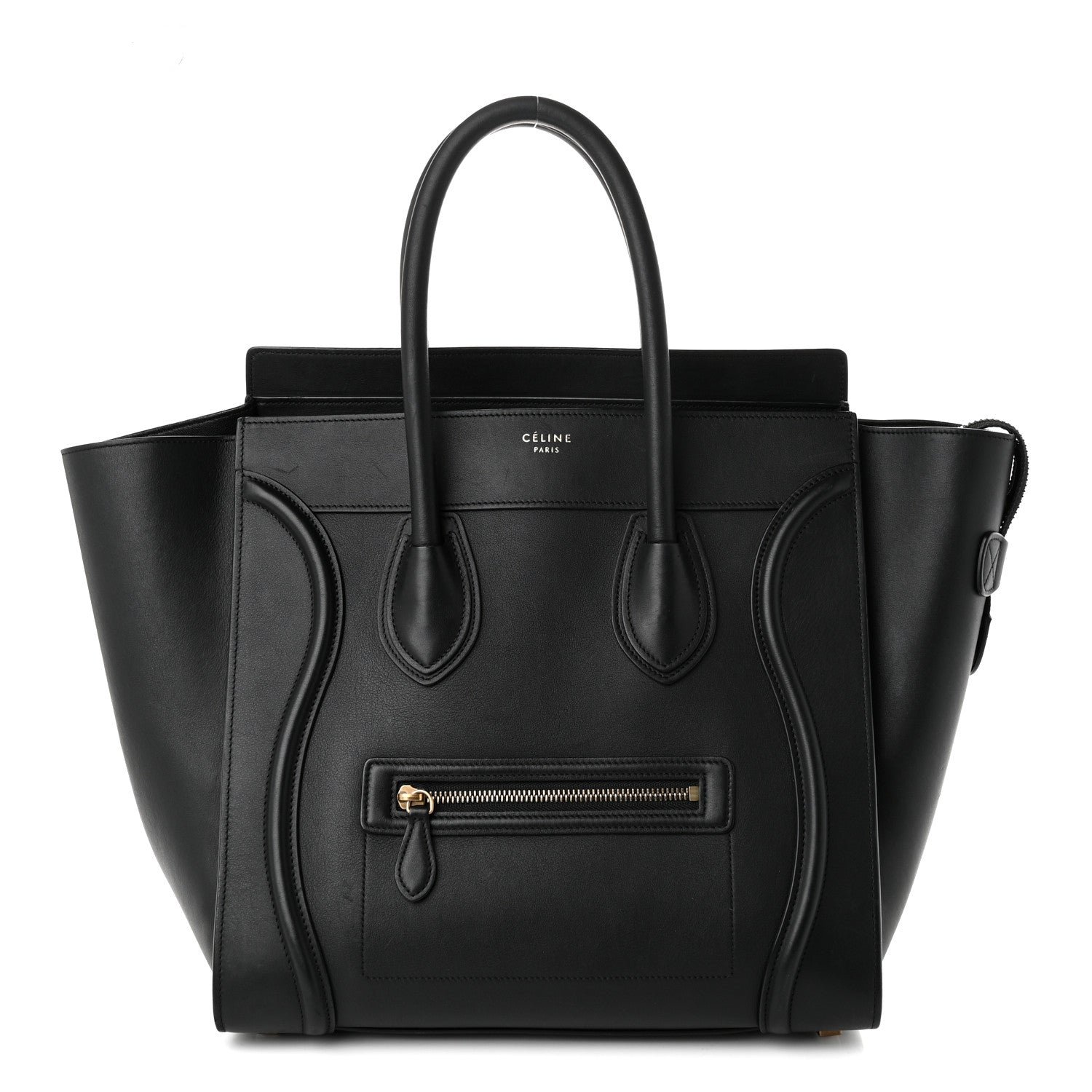 Smooth Calfskin Mini Luggage  Black