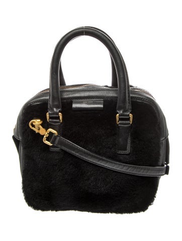 Leather Top Handle Bag