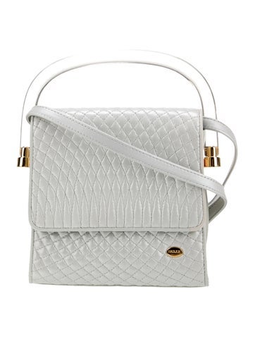 Bally Leather Top Handle Bag