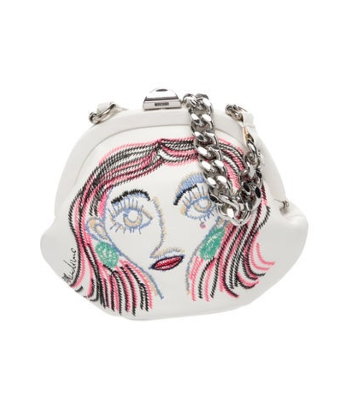 Moschino Leather Minaudiere