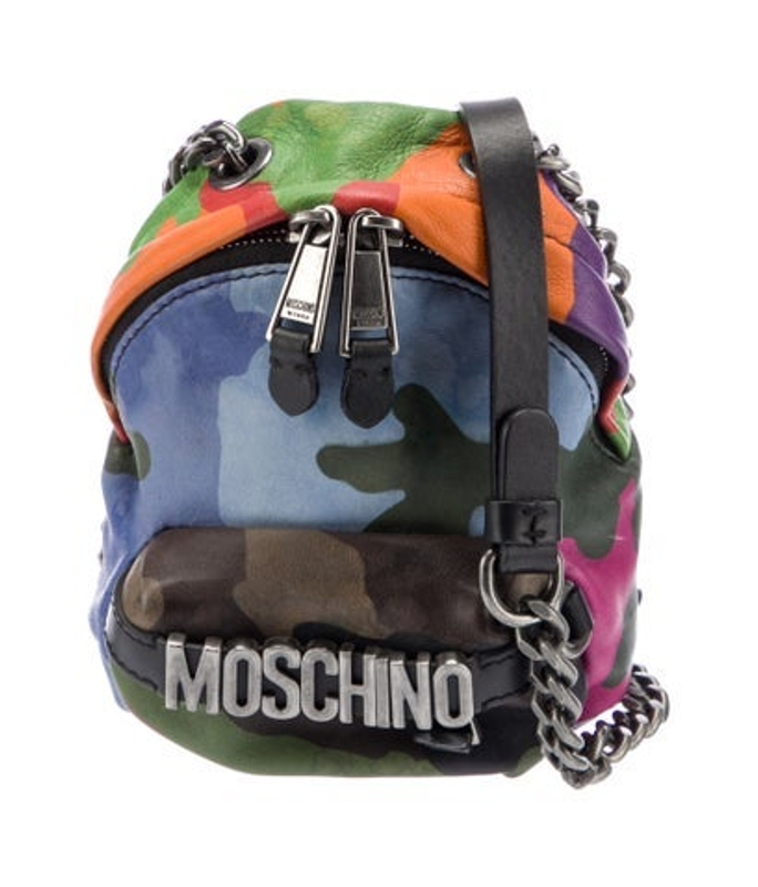 Moschino Leather Backpack
