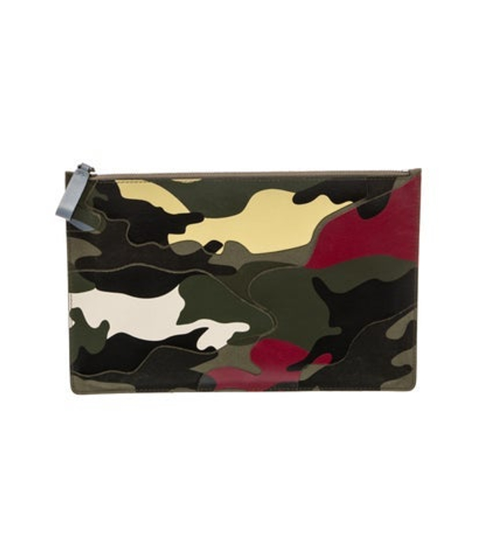 Valentino Leather Clutch