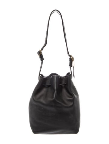 Leather Bucket Bag