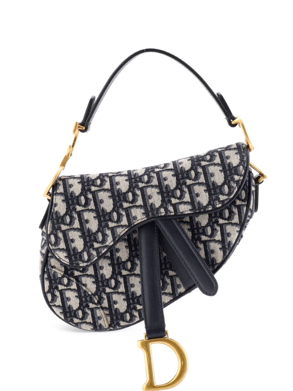 Saddle Handbag Oblique Canvas Mini shoulder bag