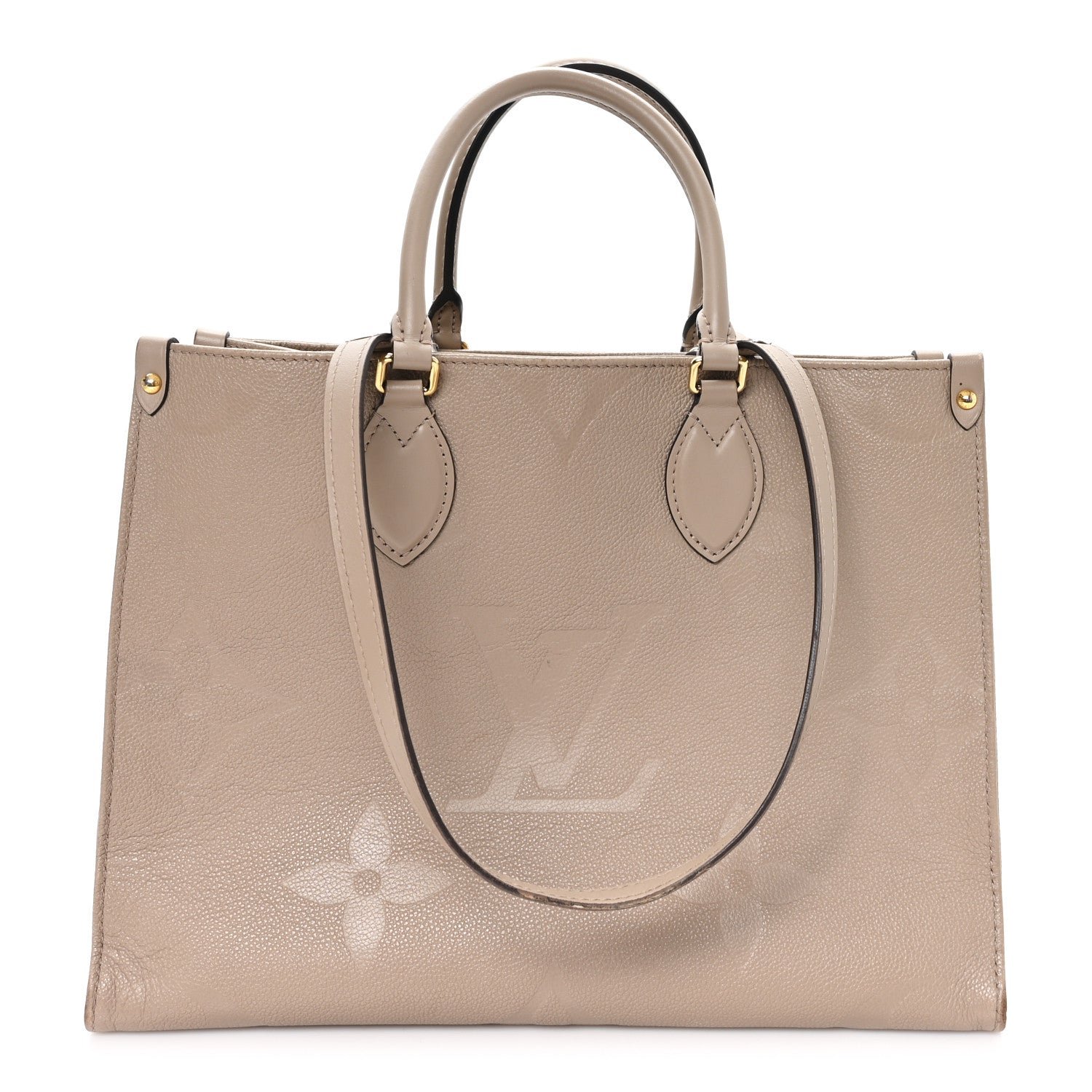 Louis Vuitton Empreinte Monogram Giant Onthego MM Tourterelle