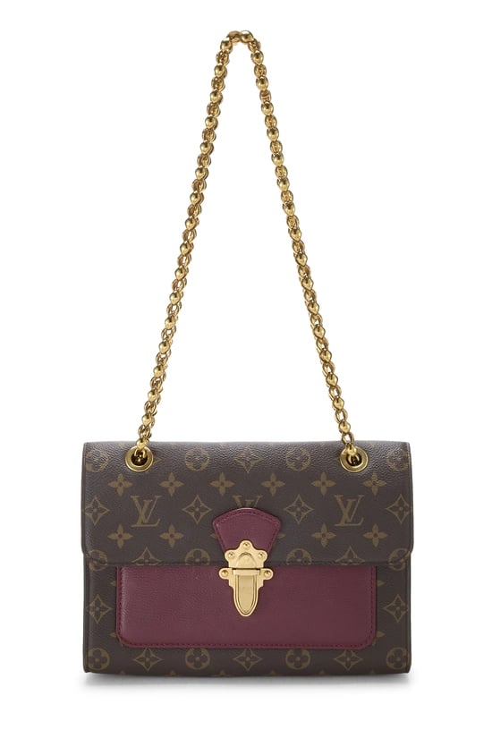 Red Monogram Canvas Victoire