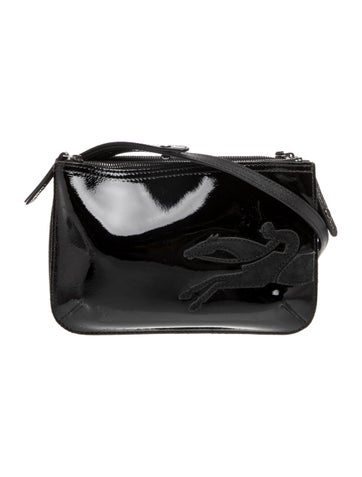 Patent Leather Shoulder Bag