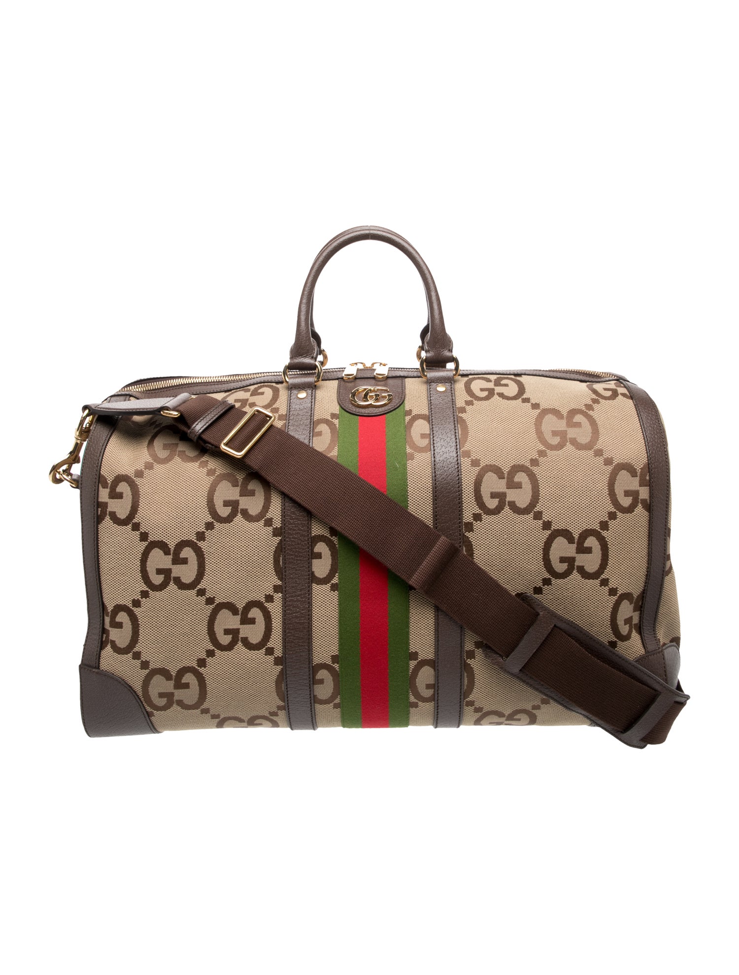 GG Canvas Weekender Bag