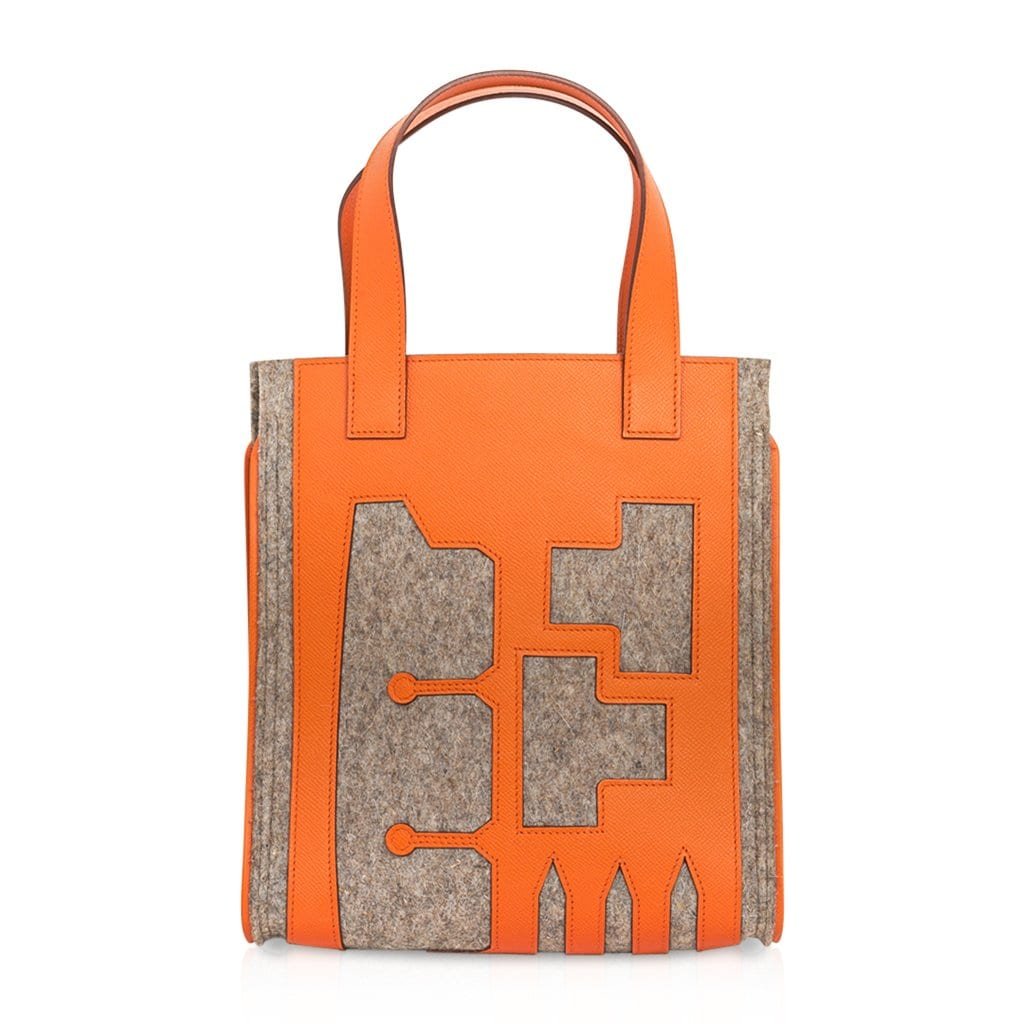 Hermes Hermes Petit h Skeleton Tote Feu Pascale Mussard Limited Edition Bag