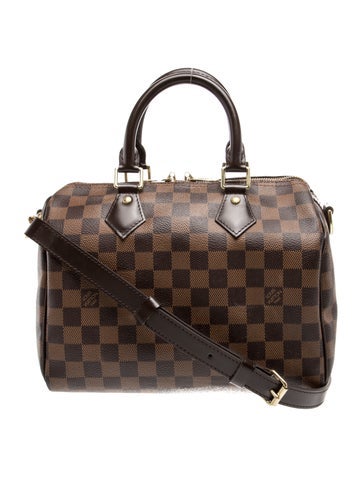 Damier Ebene Speedy Bandouliere 25