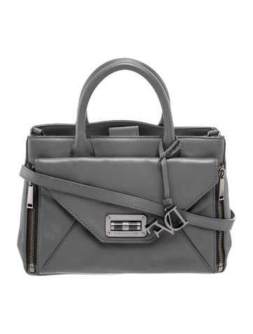 Leather Top Handle Bag