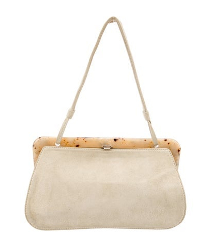Prada Scamosciato Suede Shoulder Bag