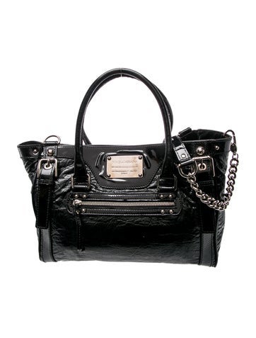 Dolce & Gabbana Patent Leather Shoulder Bag