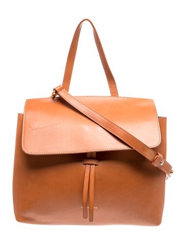 Leather Top Handle Bag