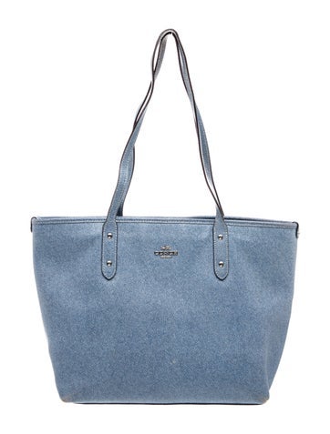 Embossed Leather Tote