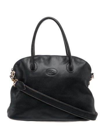 Leather Top Handle Bag
