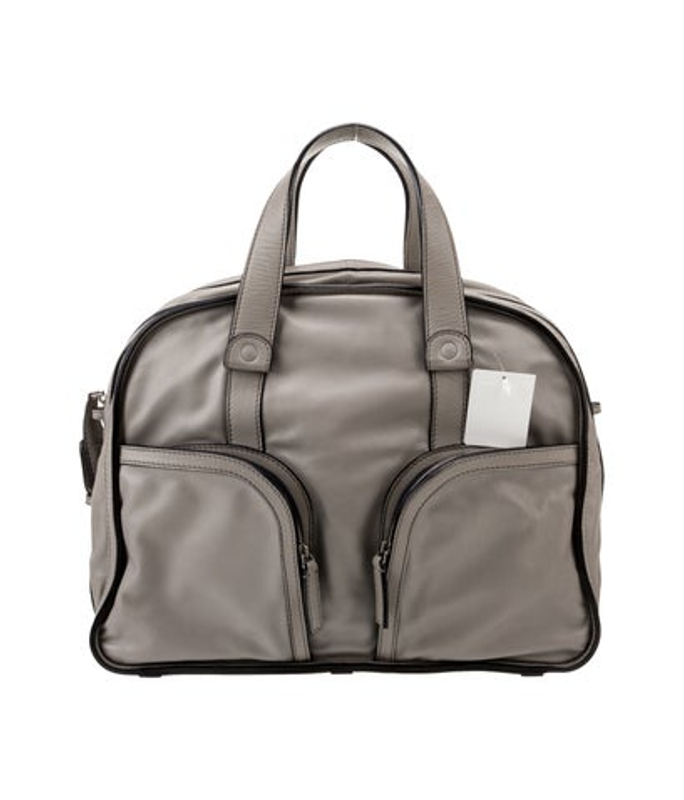 Zagliani Leather Handle Bag
