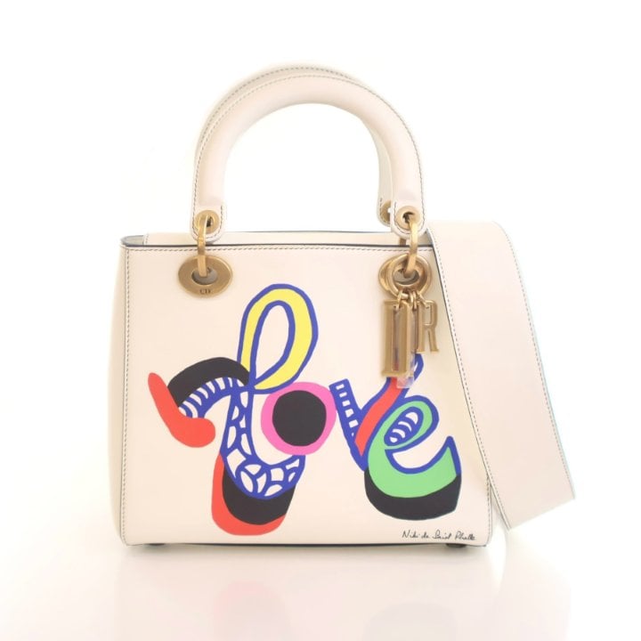 Dior Medium Niki De Saint Phalle Love Calfskin Lady Dior