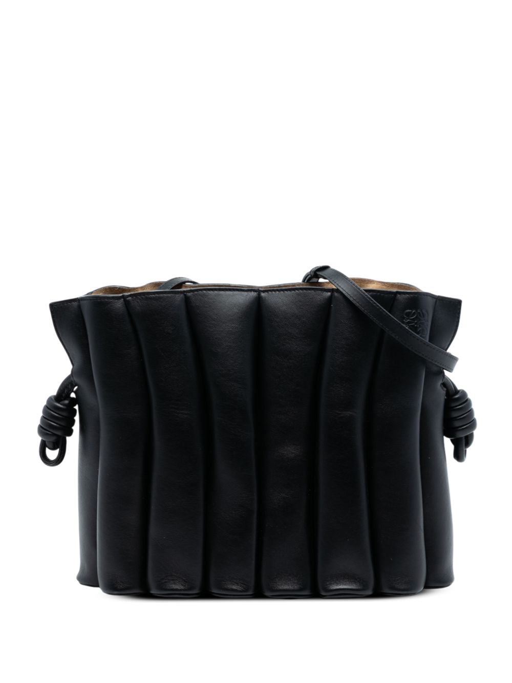 2010-2025 Calfskin Ondas Flamenco Knot crossbody bag