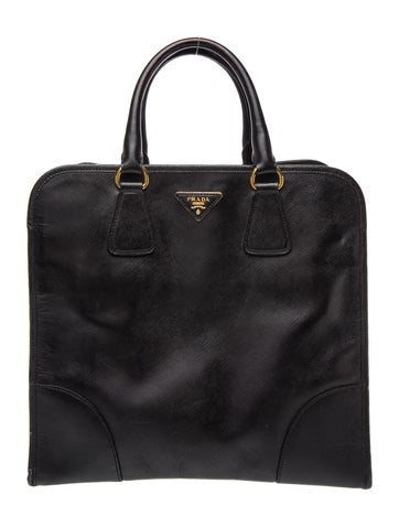 Saffiano Leather Tote Large