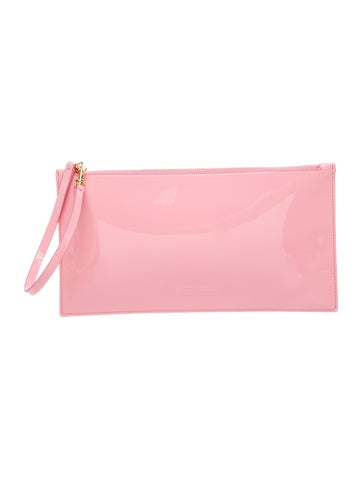 Patent Leather Clutch Large