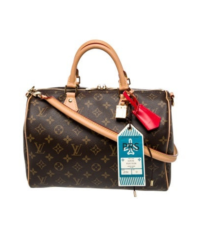 Louis Vuitton Vuitton Lv Monogram Speedy Bandouliere 30