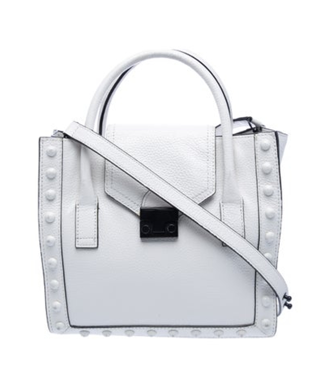 Loeffler Randall Randall Leather Top Handle Bag