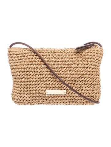 Loeffler Randall Raffia Crossbody Bag