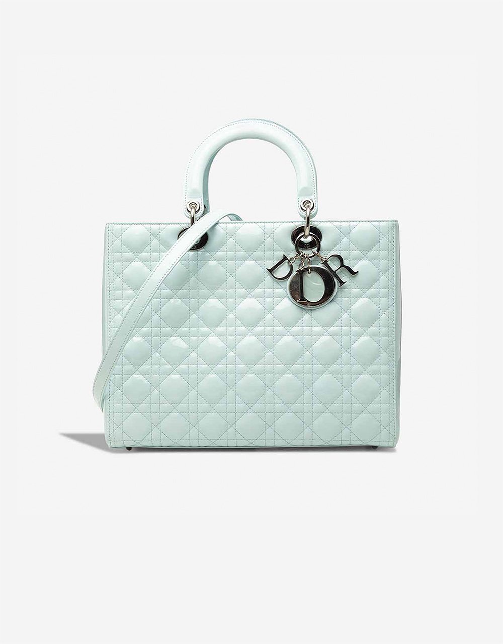 
		Lady Large Patent Light Blue    