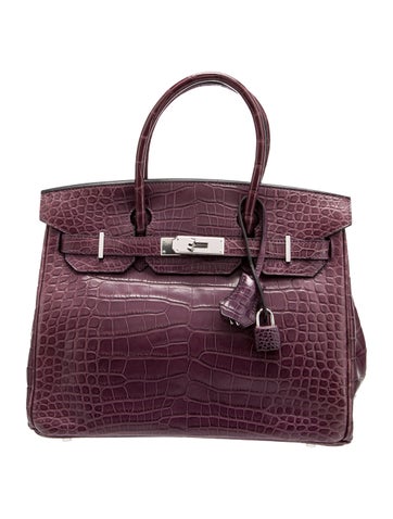 Matte Alligator Birkin 30