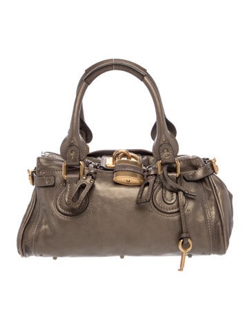 Chloe Leather Paddington Vintage
