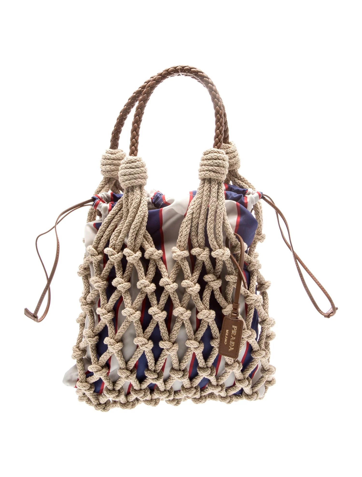 Tessuto Nylon Macrame Noue
