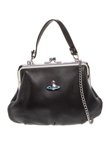 Vivienne Westwood Leather Top Handle Bag