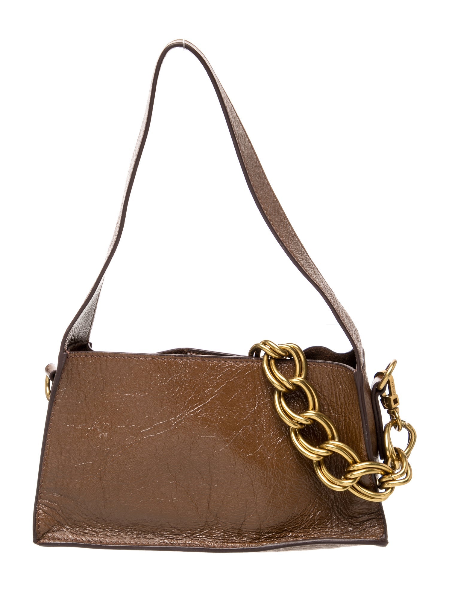 Leather Top Handle Bag
